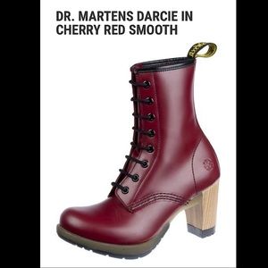 Dr. Martins Darcie Cherry Heels